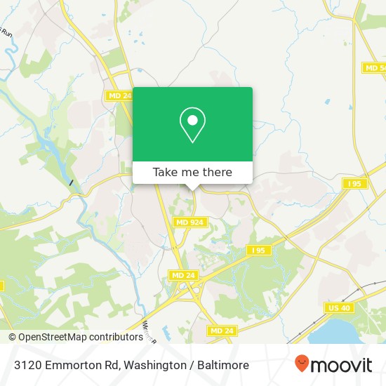 3120 Emmorton Rd, Abingdon, MD 21009 map