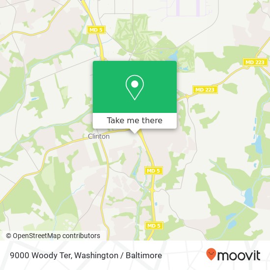 9000 Woody Ter, Clinton, MD 20735 map