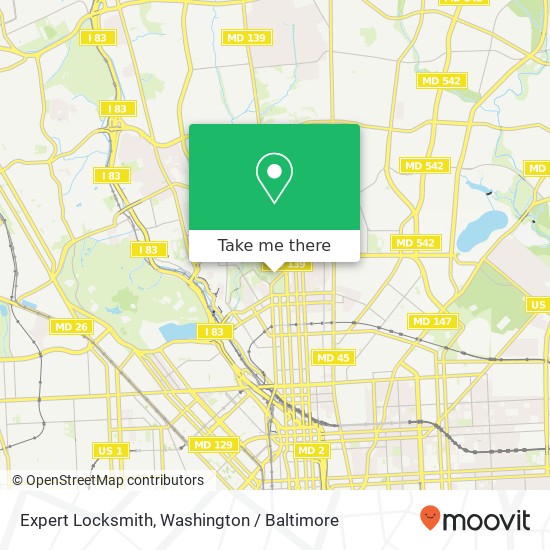 Mapa de Expert Locksmith, 10 Art Museum Dr