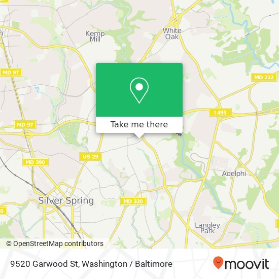 9520 Garwood St, Silver Spring, MD 20901 map