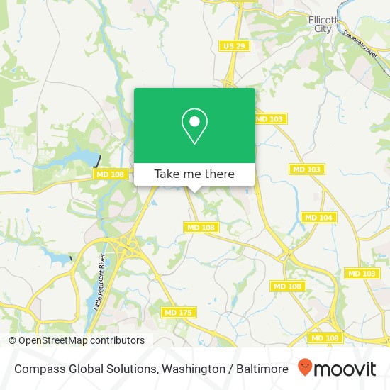 Compass Global Solutions, 9250 Bendix Rd map
