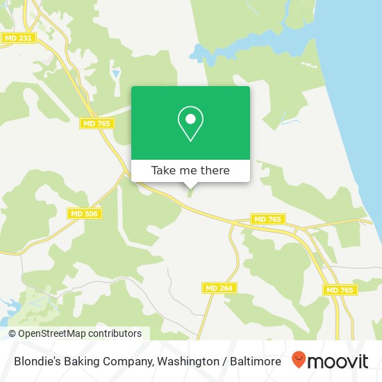 Blondie's Baking Company, 2400 Solomons Island Rd S map