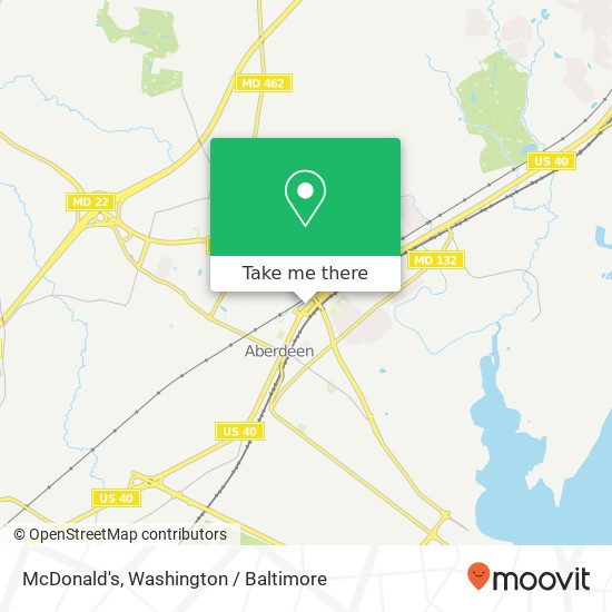 Mapa de McDonald's, 330 N Philadelphia Blvd
