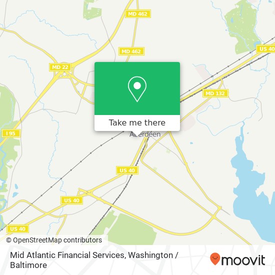 Mid Atlantic Financial Services, 100 Custis St map