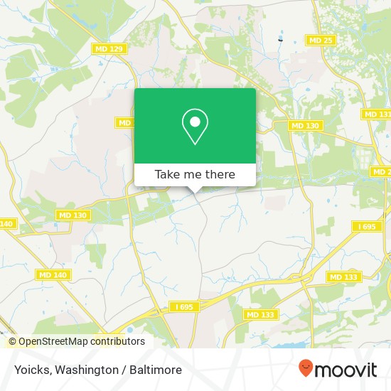 Yoicks, 10441 Stevenson Rd map
