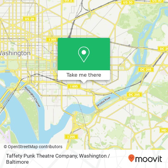 Taffety Punk Theatre Company map