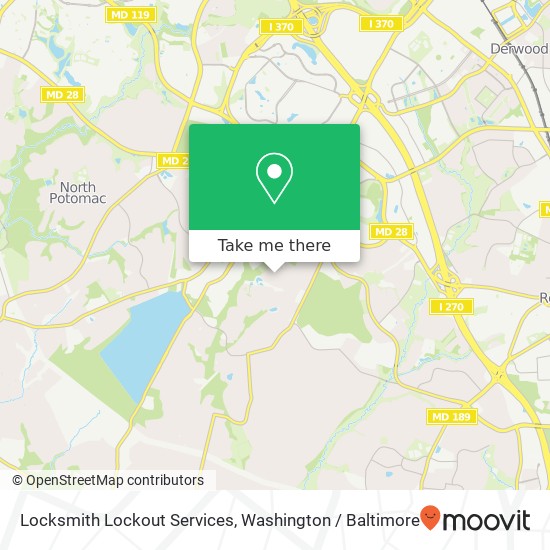 Locksmith Lockout Services, 9919 Willow Tree Ter map