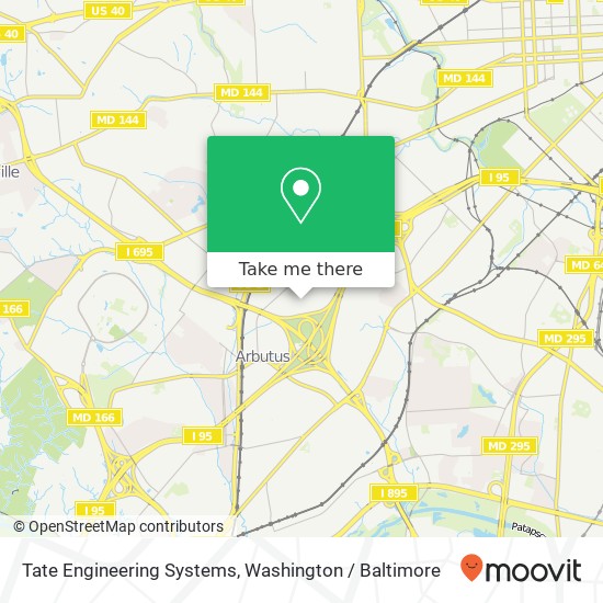 Tate Engineering Systems, 1560 Caton Center Dr map