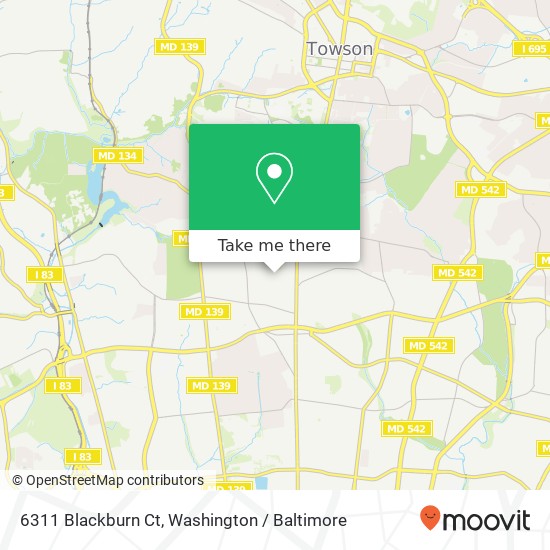 6311 Blackburn Ct, Baltimore, MD 21212 map