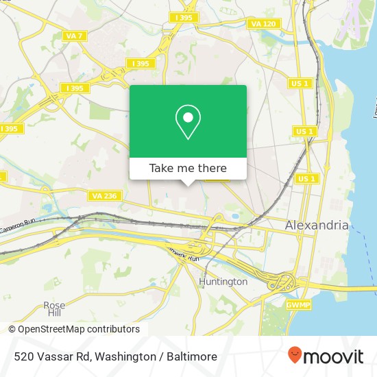520 Vassar Rd, Alexandria, VA 22314 map