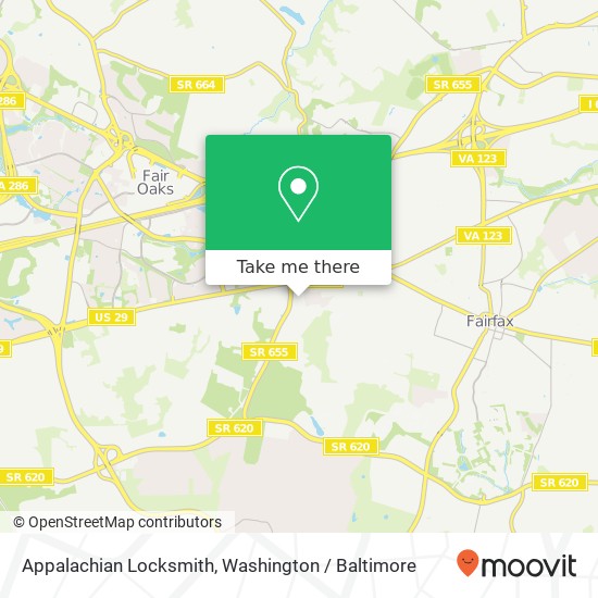 Appalachian Locksmith, 4225 Bumbry Ter map