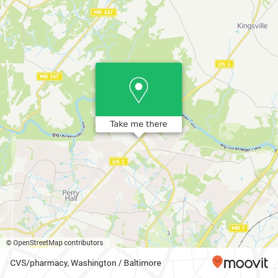 CVS / pharmacy, Perry Hall, MD 21128 map