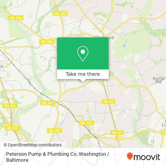 Mapa de Peterson Pump & Plumbing Co, 3000 Oak Dr