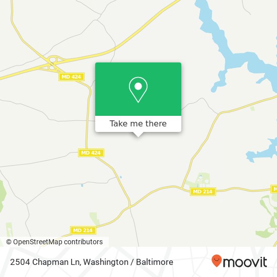 2504 Chapman Ln, Davidsonville, MD 21035 map