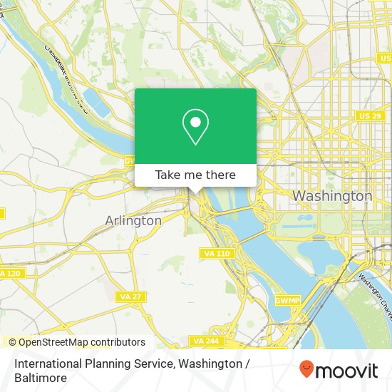 International Planning Service, 1601 N Kent St map