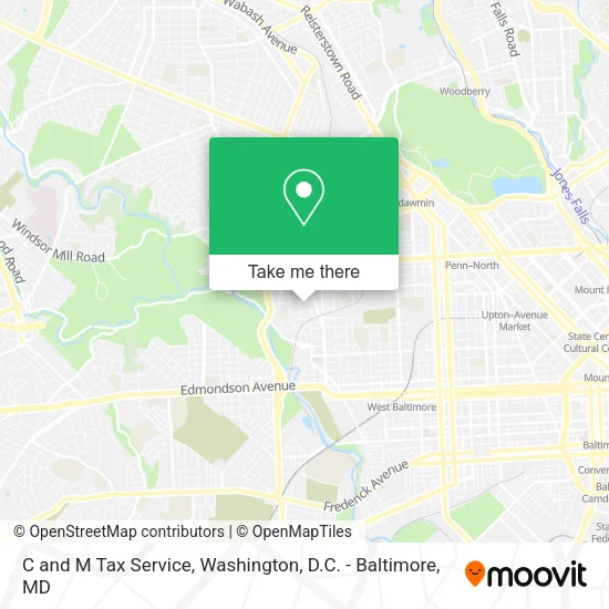 C and M Tax Service map