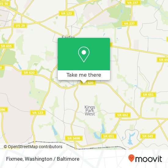 Mapa de Fixmee, 4609 Luxberry Dr