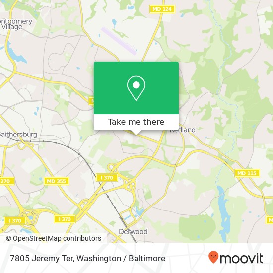 7805 Jeremy Ter, Derwood, MD 20855 map