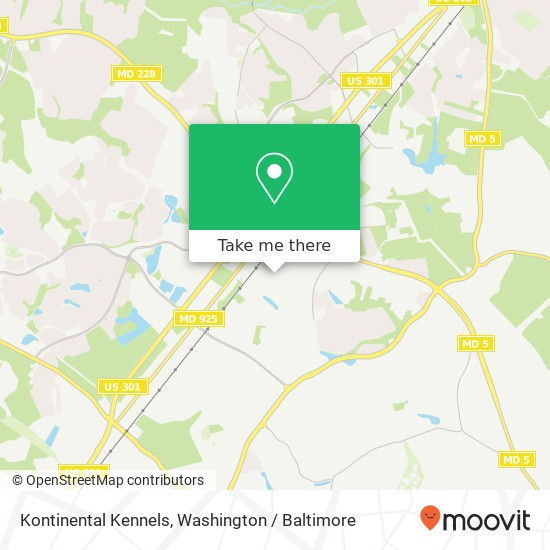 Mapa de Kontinental Kennels, 3485 Rockefeller Ct