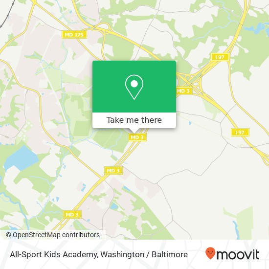 Mapa de All-Sport Kids Academy, 740 State Route 3 S