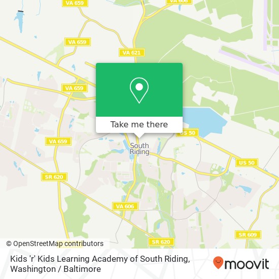 Kids 'r' Kids Learning Academy of South Riding, 25160 Loudoun County Pkwy map