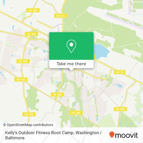 Mapa de Kelly's Outdoor Fitness Boot Camp, 43083 Peacock Market Plz