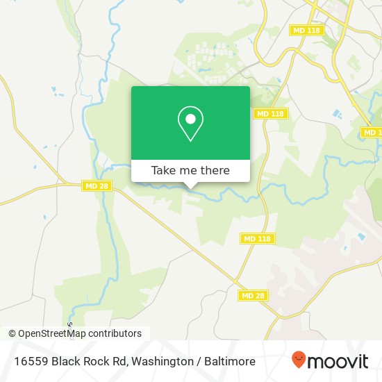 16559 Black Rock Rd, Germantown, MD 20874 map