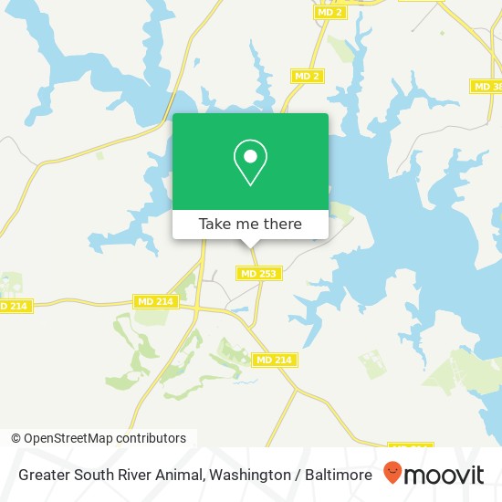 Mapa de Greater South River Animal, 125 Mayo Rd