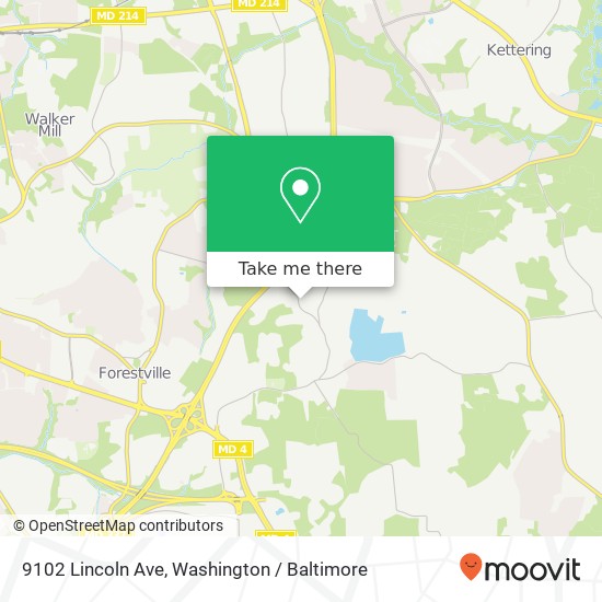 9102 Lincoln Ave, Upper Marlboro, MD 20774 map