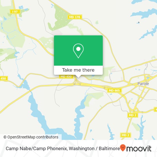 Camp Nabe / Camp Phonenix, 445 Defense Hwy map