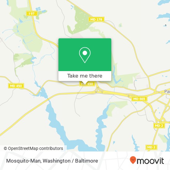 Mapa de Mosquito-Man, 521 Defense Hwy