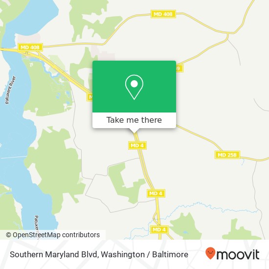 Southern Maryland Blvd, Lothian, MD 20711 map