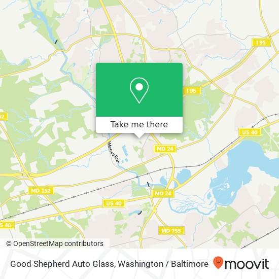 Good Shepherd Auto Glass, 2113 Columbia Park Dr map