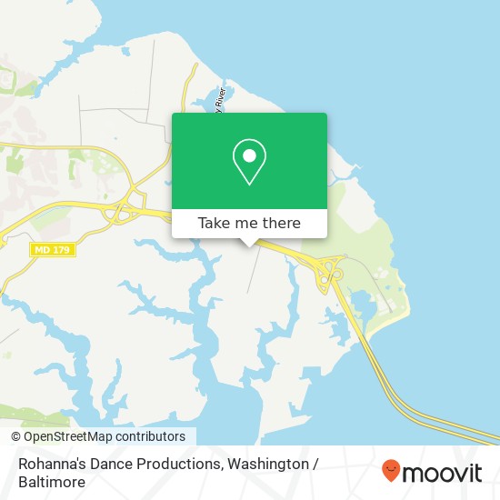Rohanna's Dance Productions, 1572 Whitehall Rd map