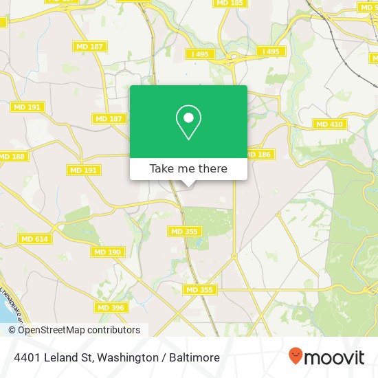 4401 Leland St, Chevy Chase, MD 20815 map