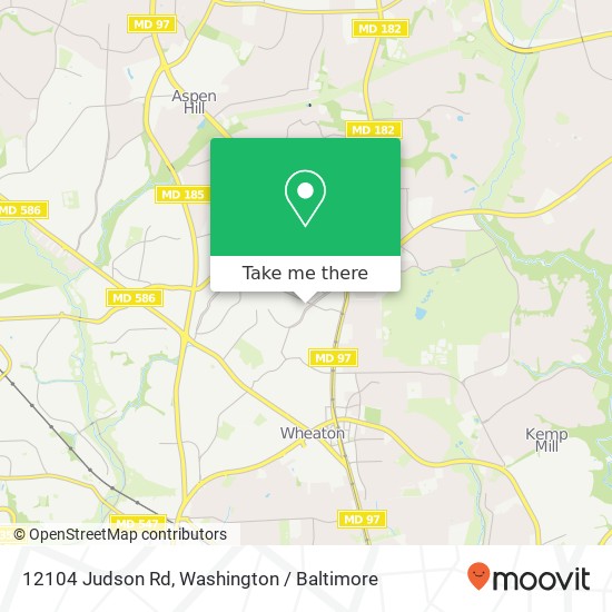 12104 Judson Rd, Silver Spring, MD 20902 map