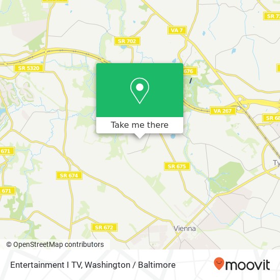 Entertainment I TV, 1800 Watervale Way map