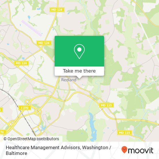 Healthcare Management Advisors, 6715 Applewood Pl map