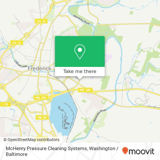 Mapa de McHenry Pressure Cleaning Systems, 100 Bucheimer Rd