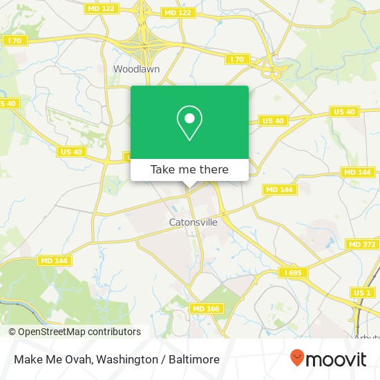 Mapa de Make Me Ovah, 616 Old Edmondson Ave