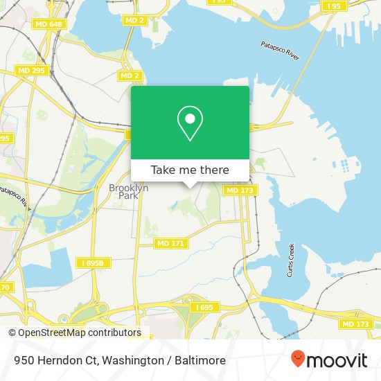 950 Herndon Ct, Brooklyn, MD 21225 map