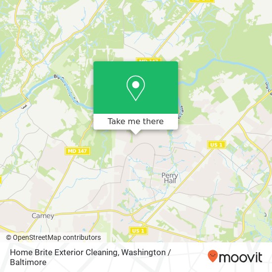 Mapa de Home Brite Exterior Cleaning, 6 Perryfalls Pl