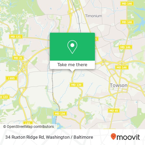 34 Ruxton Ridge Rd, Towson, MD 21204 map