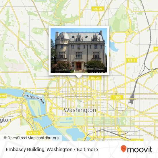 Embassy Building map