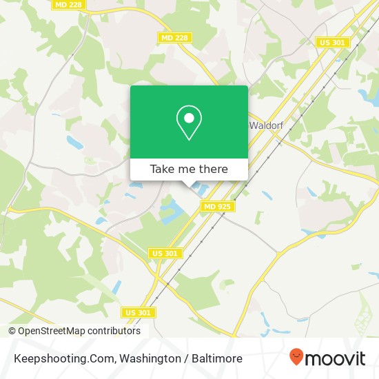 Mapa de Keepshooting.Com, 1282 Smallwood Dr W Waldorf, MD 20603