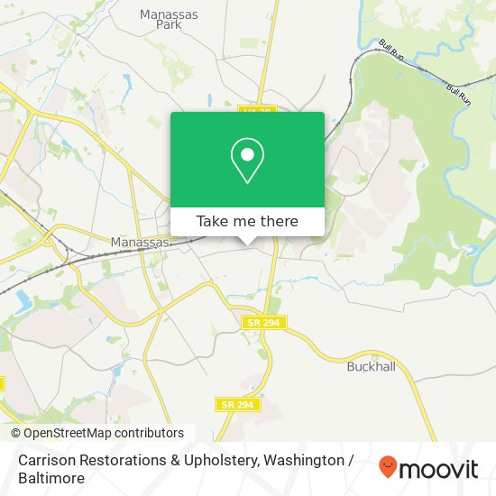 Carrison Restorations & Upholstery, 8494 Signal Hill Rd Manassas, VA 20110 map