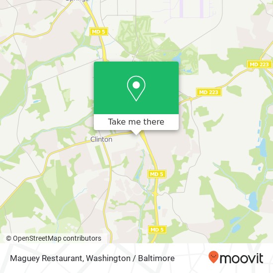 Maguey Restaurant, 9009 Stuart Ln Clinton, MD 20735 map