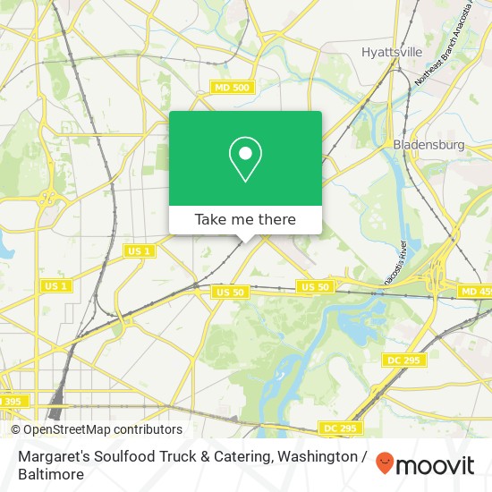 Margaret's Soulfood Truck & Catering, 2619 Evarts St NE Washington, DC 20018 map