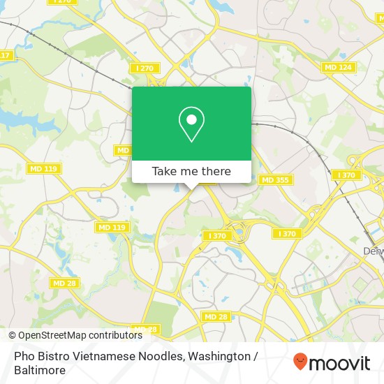 Pho Bistro Vietnamese Noodles, 239 Muddy Branch Rd Gaithersburg, MD 20878 map