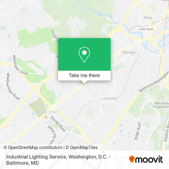 Mapa de Industrial Lighting Service